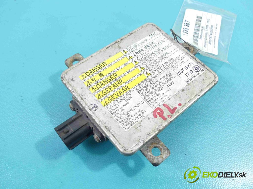 Mitsubishi Outlander II 2006-2013 2.2 DI-D 156 HP manual 115 kW 2179 cm3 5- střídač: xenon W3T16271 (Riadiace jednotky xenónu)
