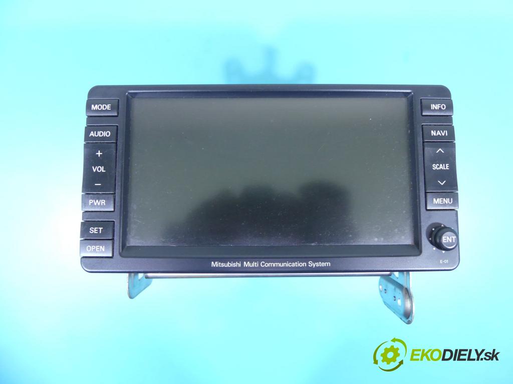 Mitsubishi Outlander II 2006-2013 2.2 DI-D 156 HP manual 115 kW 2179 cm3 5- Radio originál 8750A070