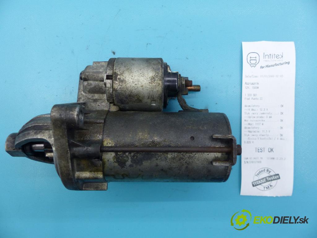 Fiat Punto II 1999-2010 1,3.0 jtd 69KM manual 51 kW 1248 cm3 5- štartér 46823548 (Štartéry)