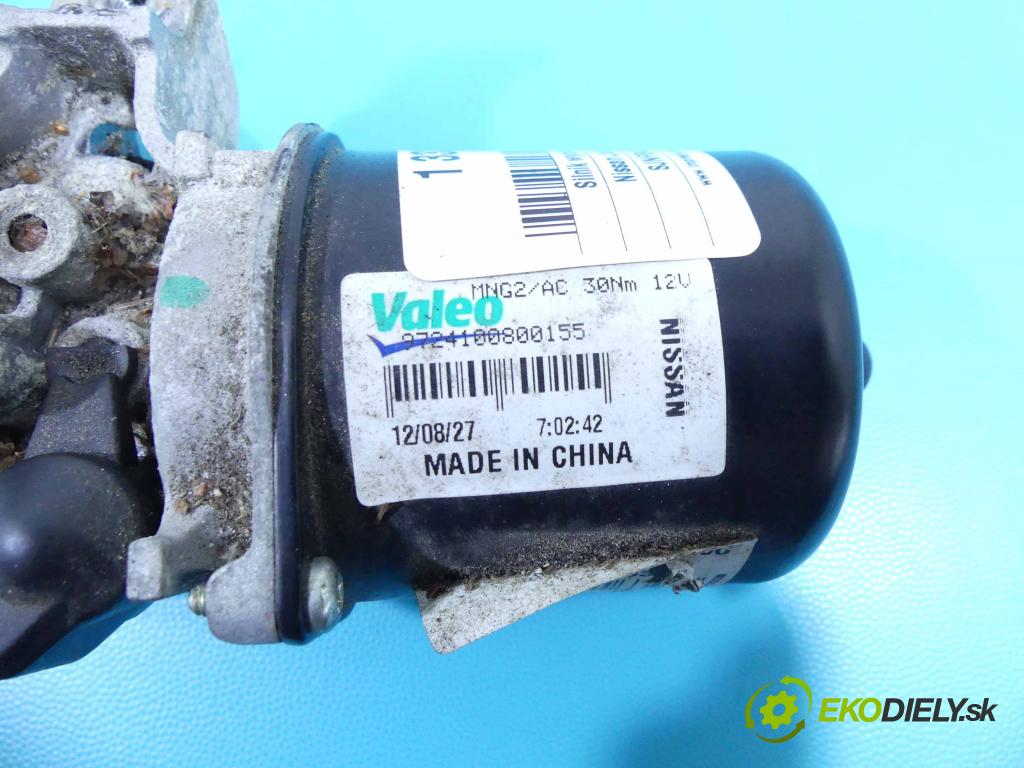 Nissan Juke I 2010-2019 1.6 16V 117 hp manual 86 kW 1598 cm3 5- motor stěračů přední 288020 1KA0C