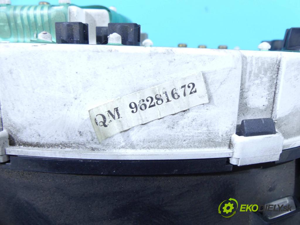 Daewoo Lanos 1.6 16v 103 HP manual 76 kW 1598 cm3 5- prístrojovka/ budíky 96281672 (Prístrojové dosky, displeje)