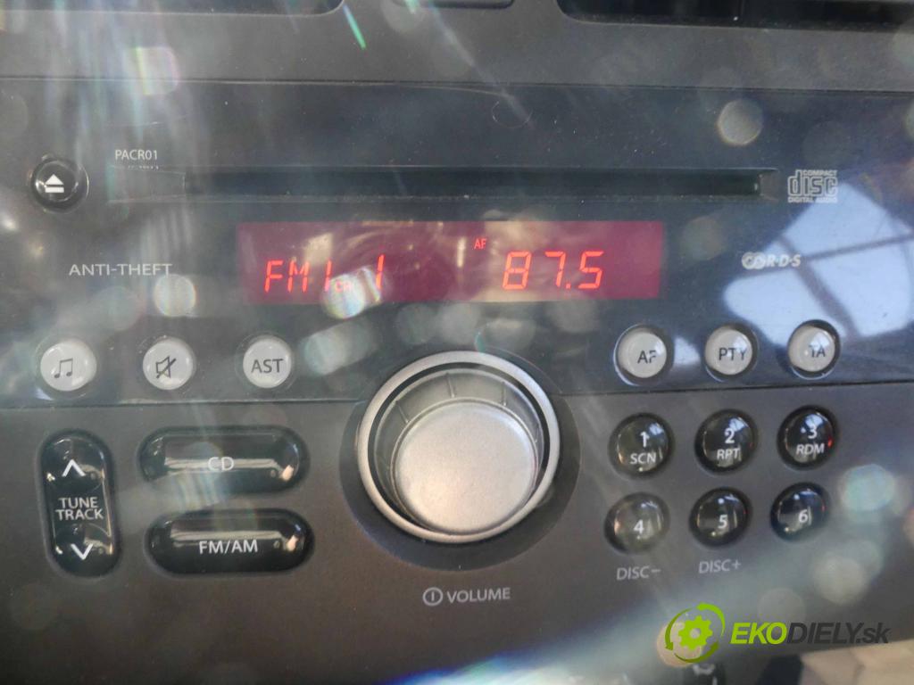 Suzuki Swift Mk6 2005-2010 1.3 16v 90 HP manual 66 kW 1328 cm3 5- Radio originál 39101-62J0