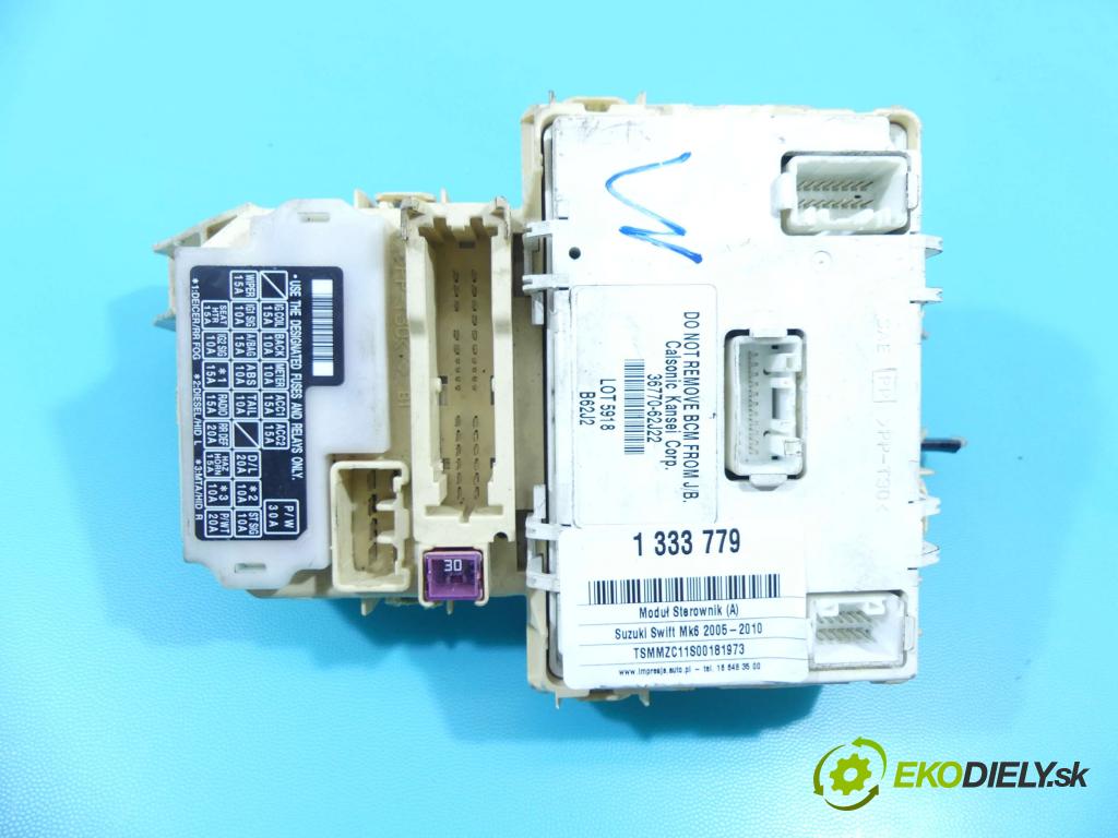 Suzuki Swift Mk6 2005-2010 1.3 16v 90 HP manual 66 kW 1328 cm3 5- modul riadiaca jednotka 36770-62J22 (Ostatné)