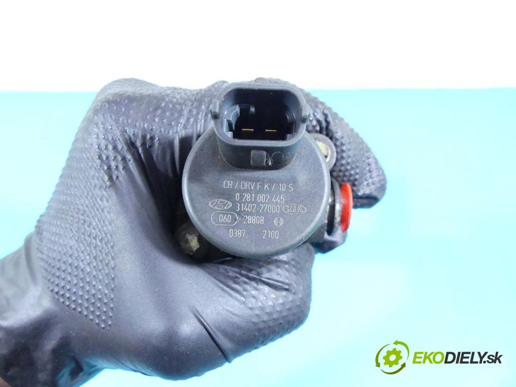 Kia Carens II 2002-2006 2.0 crdi 112KM manual 82,5 kW 1991 cm3 5- lišta vstrekovacia 0445214026 (Vstrekovacie lišty)