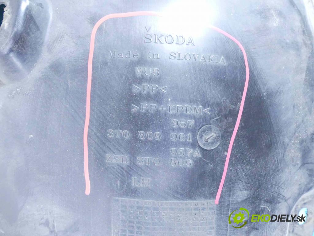 Skoda Superb II 2008-2015 2.0 tdi 170 hp automatic 125 kW 1968 cm3 4- blatník: přední levé 3T0809961