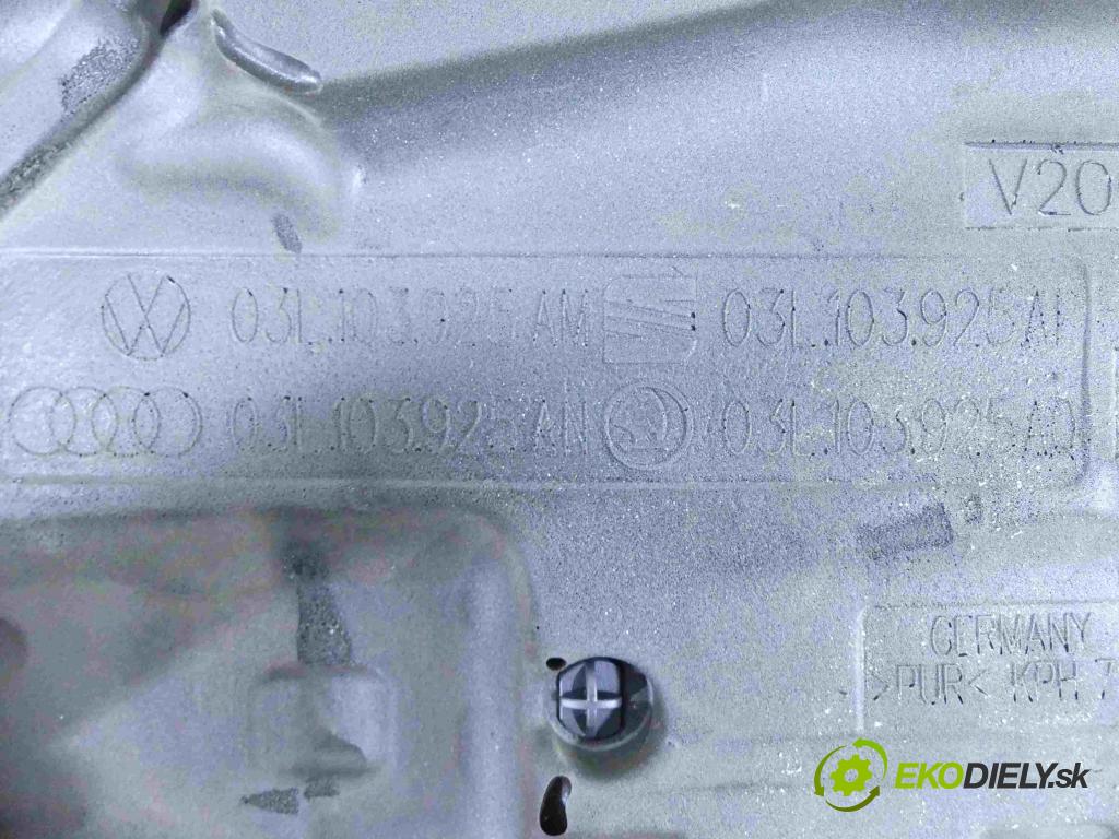 Skoda Superb II 2008-2015 2.0 tdi 170 HP automatic 125 kW 1968 cm3 4- kryt motora horní: 03L103925AM
