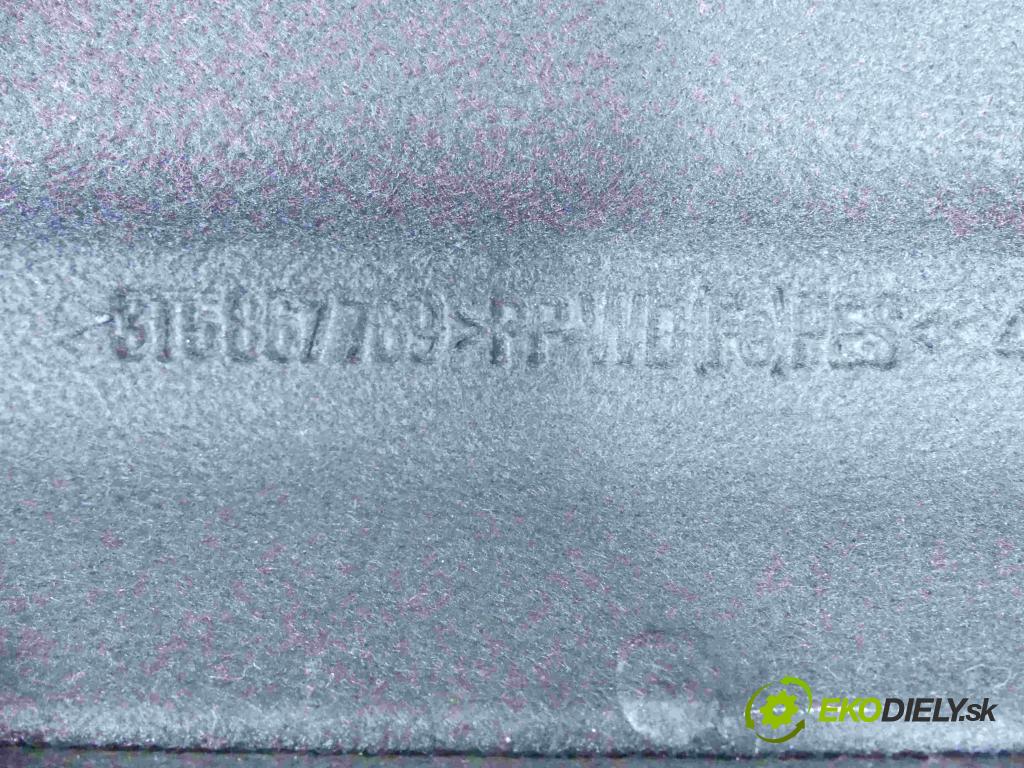 Skoda Superb II 2008-2015 2.0 tdi 170 HP automatic 125 kW 1968 cm3 4- zadná  (Pláta zadné)