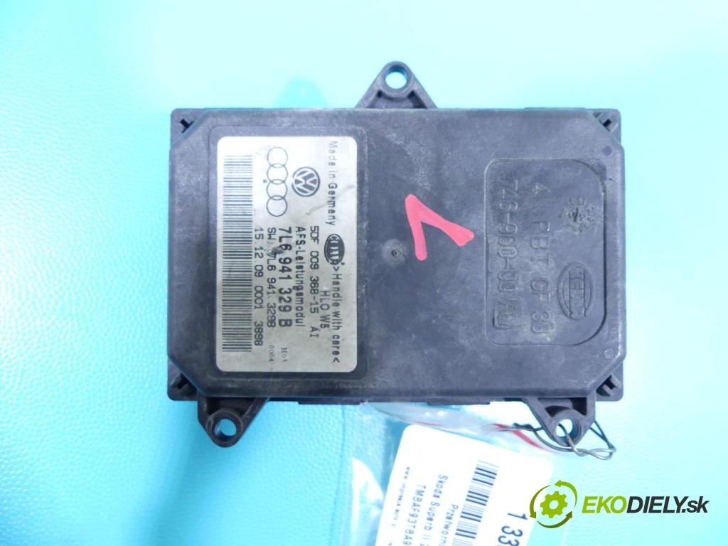 Skoda Superb II 2008-2015 2.0 tdi 170 HP automatic 125 kW 1968 cm3 4- střídač: xenon 7L6941329B (Riadiace jednotky xenónu)