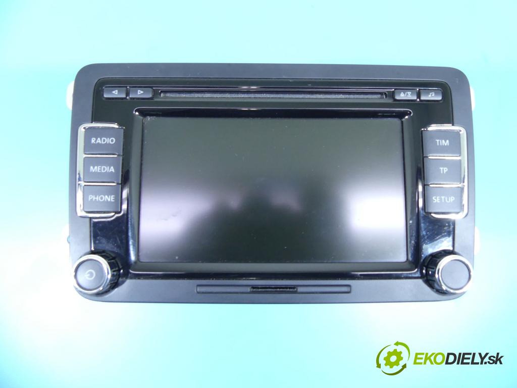 Skoda Superb II 2008-2015 2.0 tdi 170 HP automatic 125 kW 1968 cm3 4- Radio originál 3T0035156B