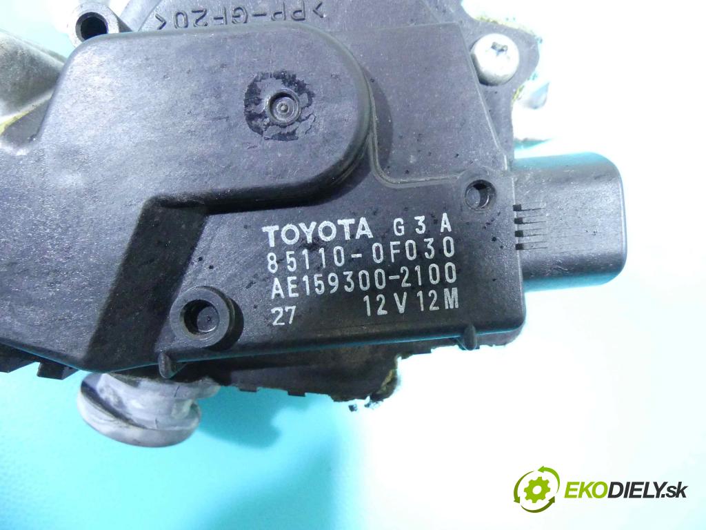 Toyota Verso 2009-2018 2.0 D4D 126 hp manual 93 kW 1998 cm3 5- motor stěračů přední 85110-0F030
