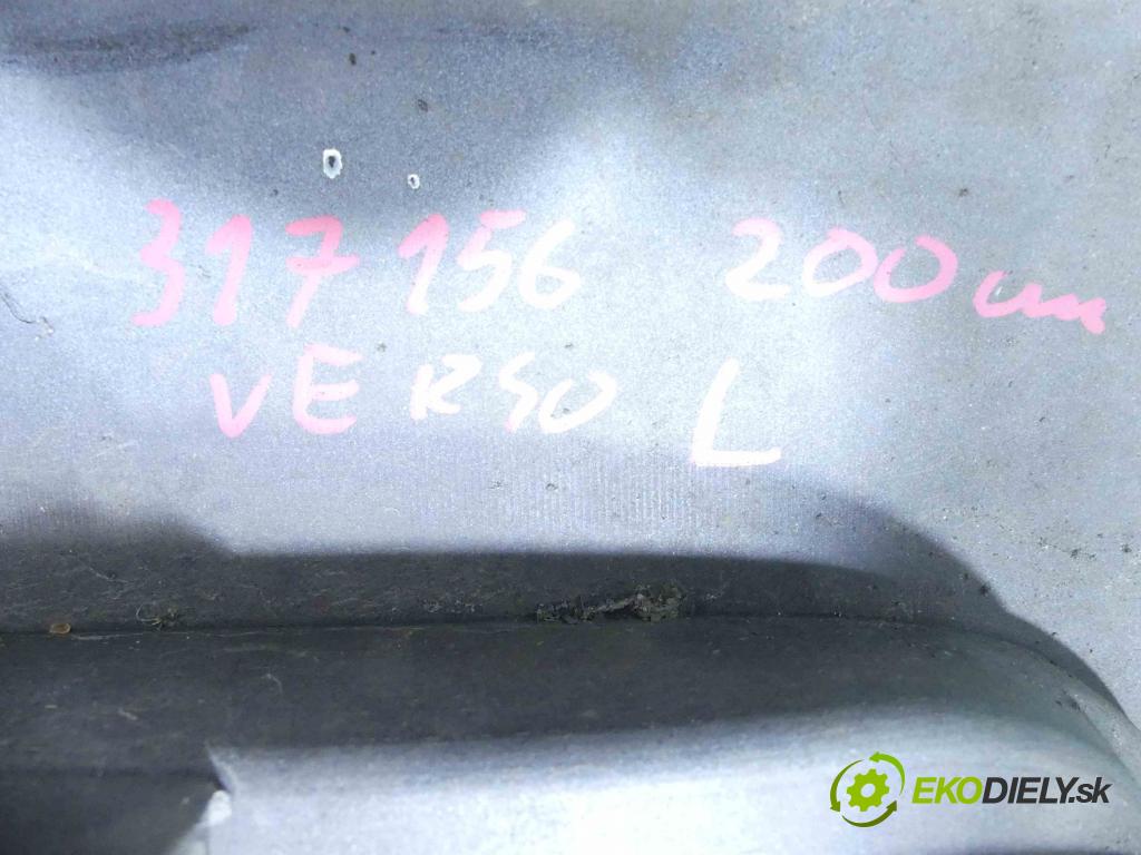 Toyota Verso 2009-2018 2.0 D4D 126 HP manual 93 kW 1998 cm3 5- lišta práh: ľavé 75860-0H61 (Lišta prahová)