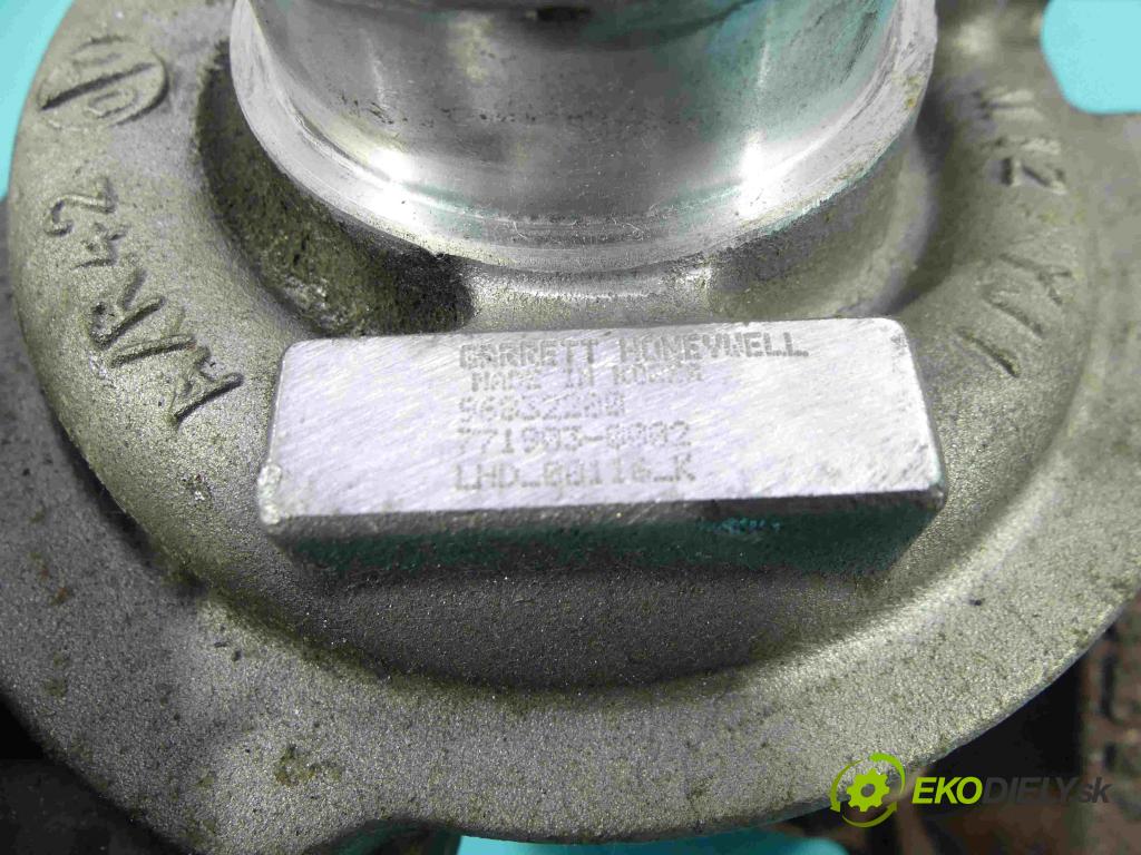 Chevrolet Cruze 2.0 VCDi: 150 HP manual 110 kW 1991 cm3 4- turbodúchadlo, turbo 771903-0002 (Turbodúchadlá (kompletné))