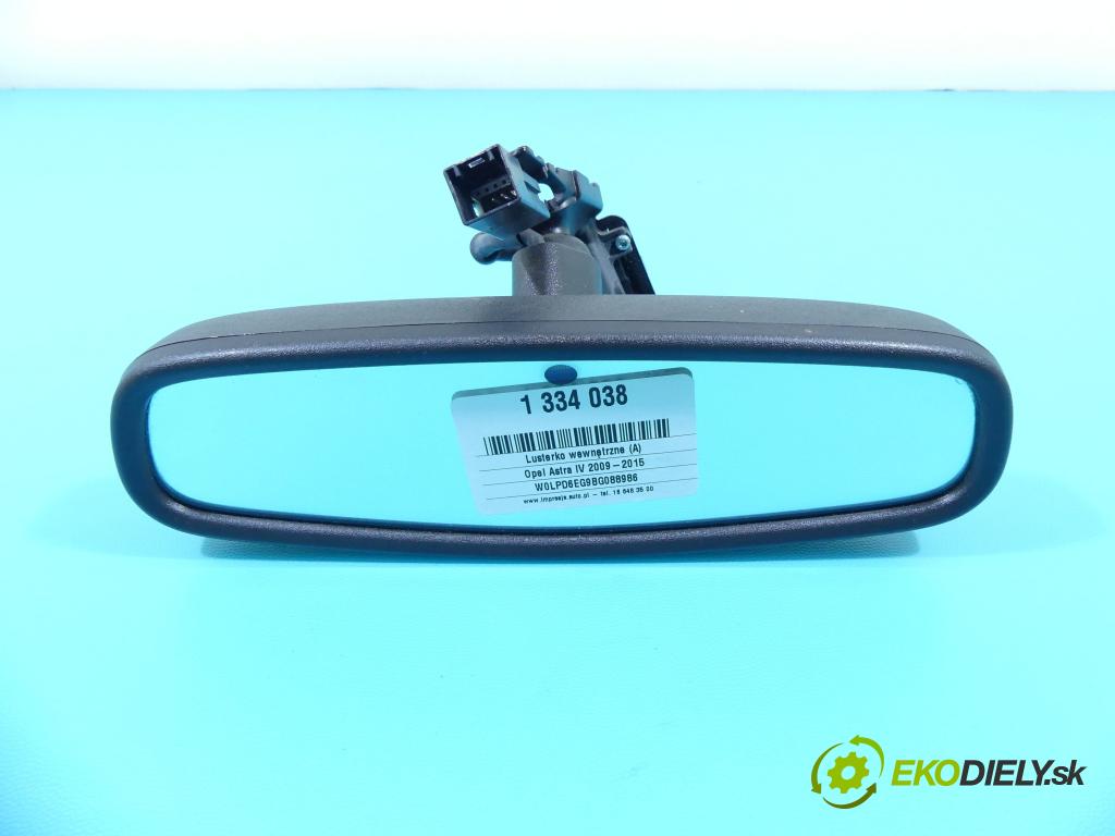 Opel Astra IV 2009-2015 1.7 cdti 110 hp manual 81 kW 1686 cm3 5- zpětné zrcátko vnitřní 13338071 (Světla vnitřní)