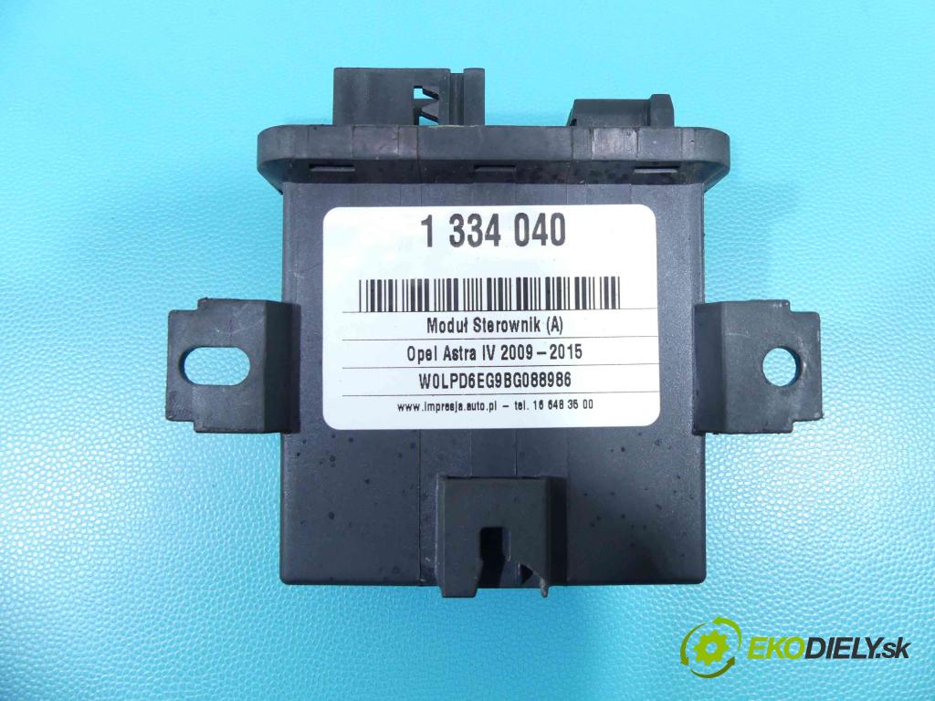 Opel Astra IV 2009-2015 1.7 cdti 110 HP manual 81 kW 1686 cm3 5- modul riadiaca jednotka 13350670 (Ostatné)