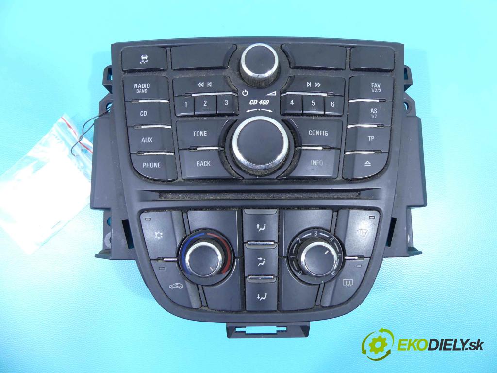 Opel Astra IV 2009-2015 1.7 cdti 110 HP manual 81 kW 1686 cm3 5- panel kúrenia 13346092