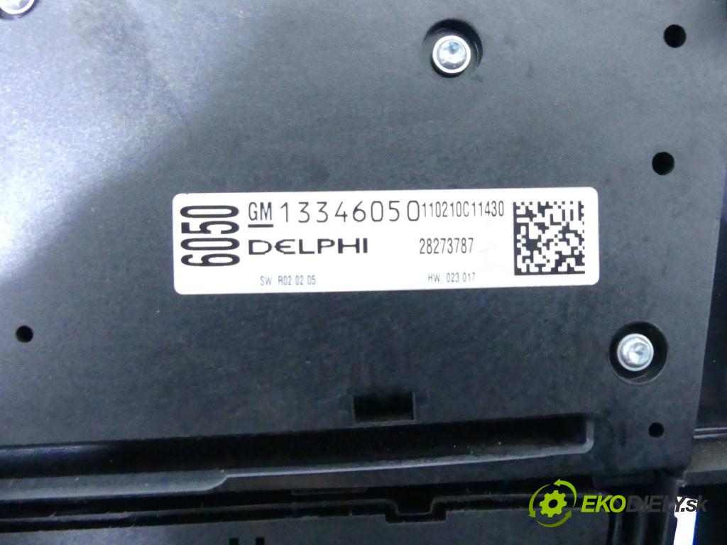 Opel Astra IV 2009-2015 1.7 cdti 110 HP manual 81 kW 1686 cm3 5- panel kúrenia 13346092