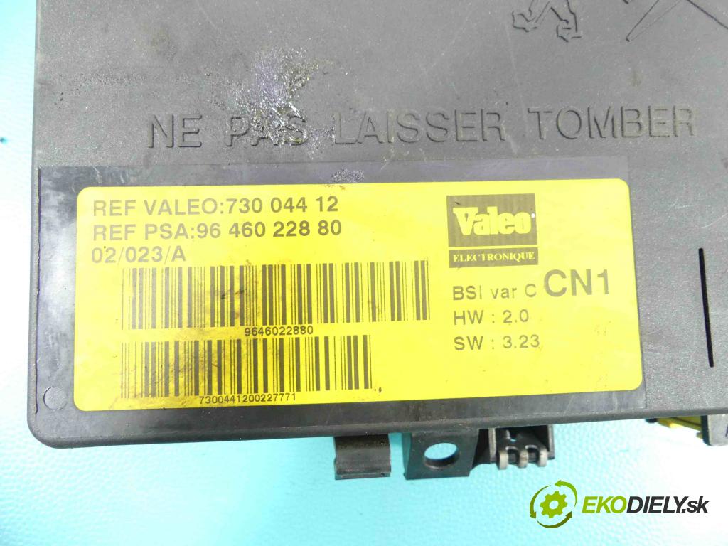 Citroen Xsara II 2000-2004 1.9d 69KM manual 51 kW 1868 cm3 5- modul riadiaca jednotka 9646022880 (Ostatné)