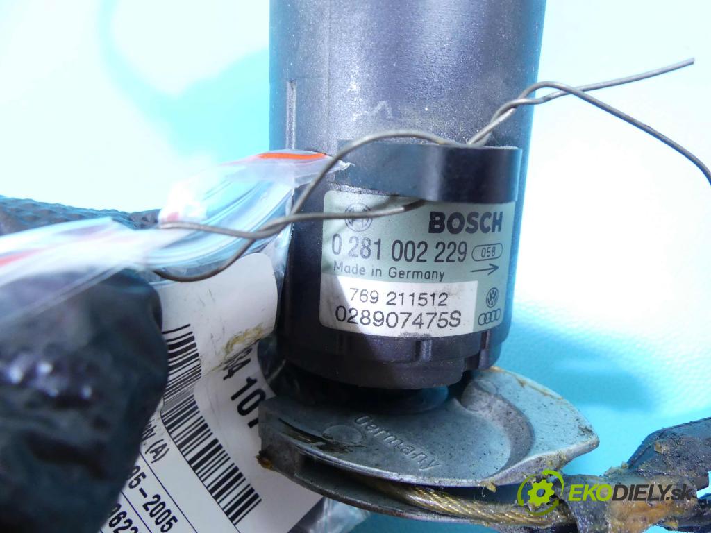 Vw Passat B5 1995-2005 1.9 tdi 90 hp manual 66 kW 1896 cm3 5- pedal plyn: potenciometr: 0281002229