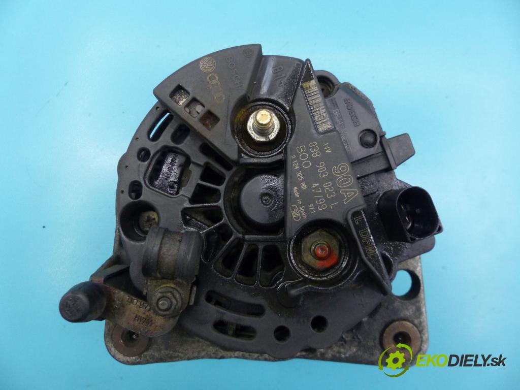 Vw Sharan I 1995-2010 1.9 tdi 110 hp manual 81 kW 1896 cm3 5- Alternator 038903023L (Alternátory)