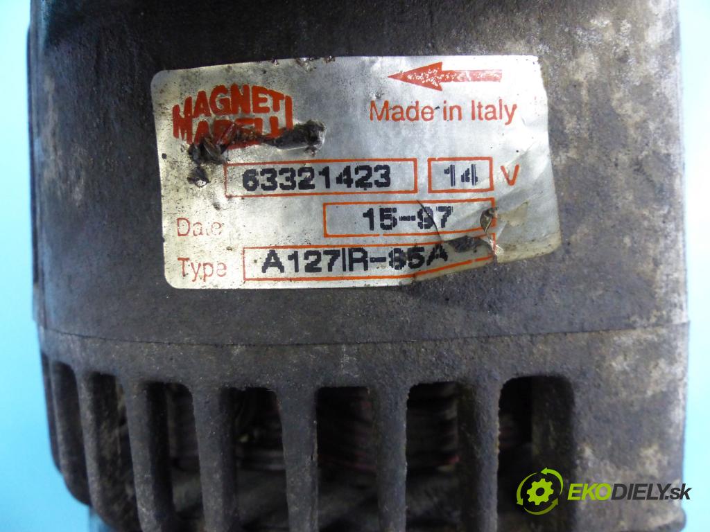 Fiat Marea 1,8.0 16v 113 hp manual 83 kW 1747 cm3 4- Alternator 63321423 (Alternátory)