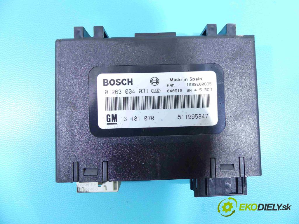 Opel Vectra C 2002-2008 1.9 cdti 150 HP manual 110 kW 1910 cm3 5- modul riadiaca jednotka 0263004031 (Ostatné)