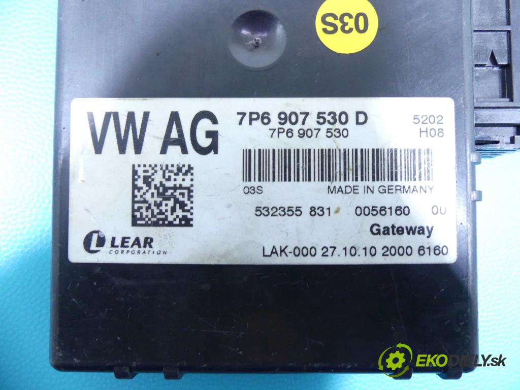 Vw Touareg II 2010-2018 3.0 tdi 245KM automatic 180 kW 2999 cm3 5- modul riadiaca jednotka 7P6907530D (Ostatné)