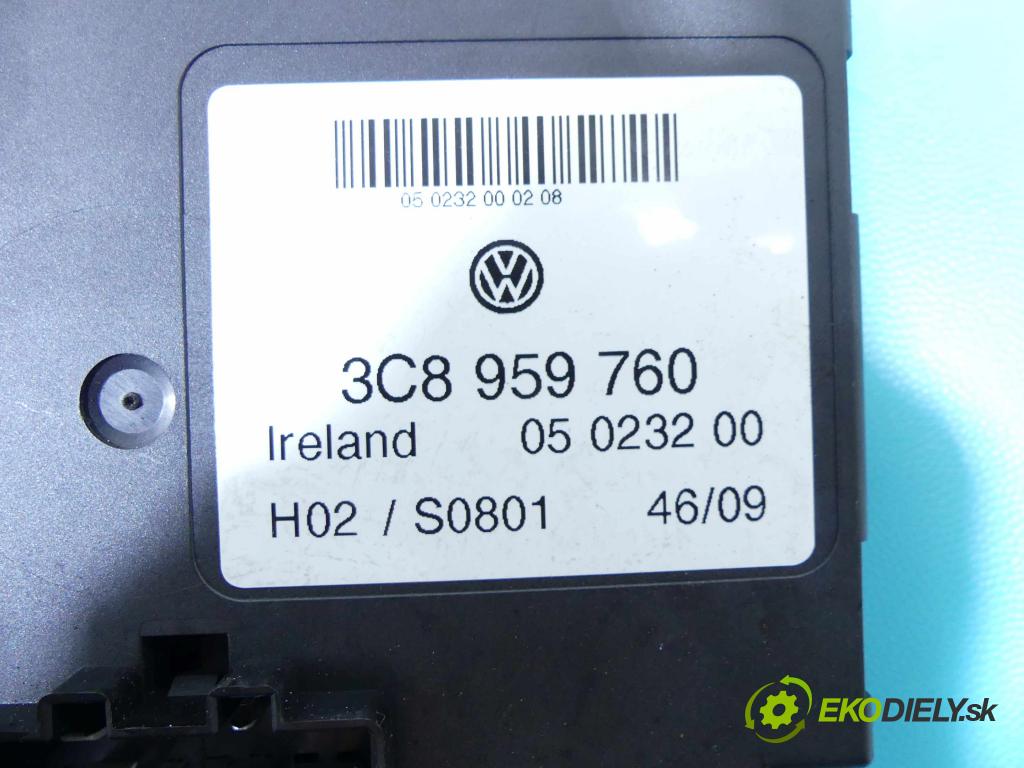 Skoda Superb II 2008-2015 2.0 tdi 170 HP automatic 125 kW 1968 cm3 4- modul riadiaca jednotka 3C8959760 (Ostatné)