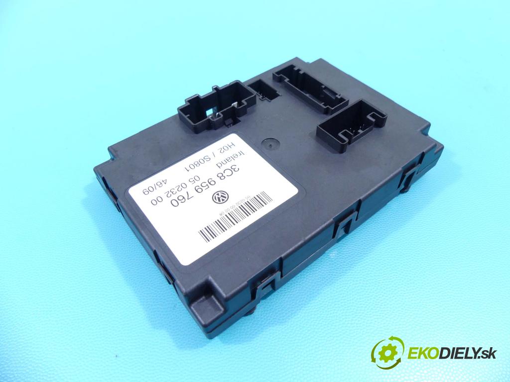 Skoda Superb II 2008-2015 2.0 tdi 170 HP automatic 125 kW 1968 cm3 4- modul riadiaca jednotka 3C8959760 (Ostatné)