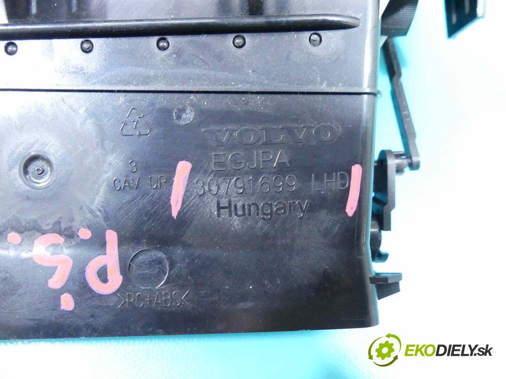 Volvo V60 I 2010-2018 2.0 D3 163 HP automatic 120 kW 1984 cm3 5- Mřížka: kúrenia stredová 30791699 (Mriežky kúrenia (fukáre))