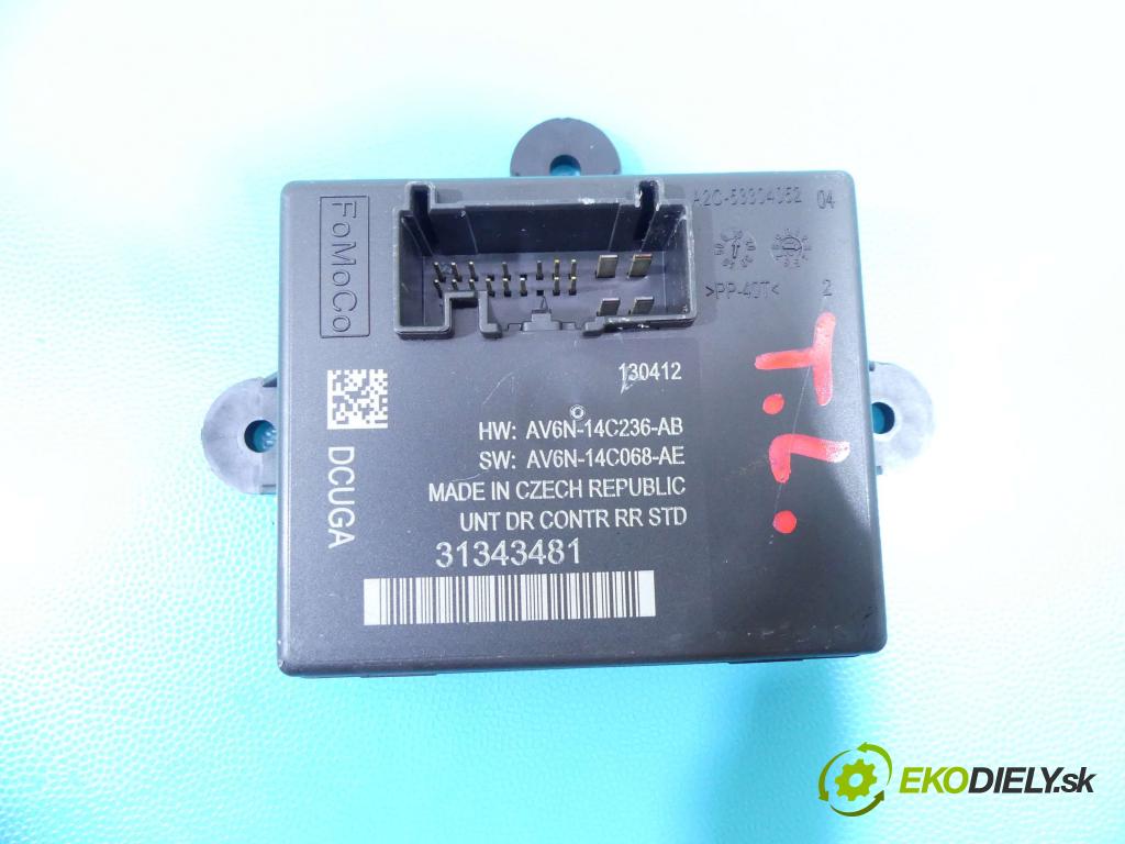Volvo V60 I 2010-2018 2.0 D3 163 HP automatic 120 kW 1984 cm3 5- modul riadiaca jednotka AV6N-14C236-AB (Ostatné)