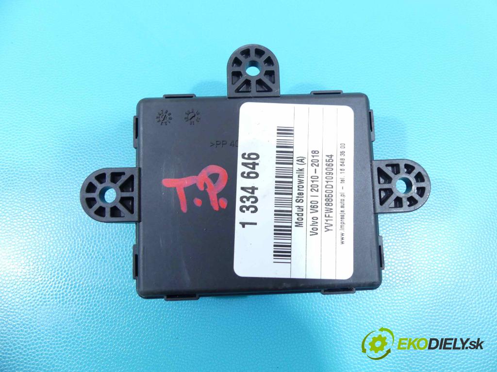 Volvo V60 I 2010-2018 2.0 D3 163 HP automatic 120 kW 1984 cm3 5- modul riadiaca jednotka 31343481 (Ostatné)