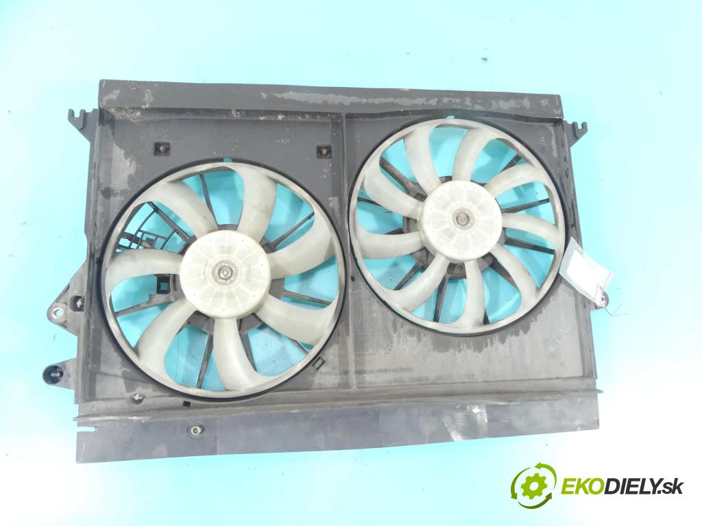 Toyota Auris I 2006-2013 2.0 D4D 126 HP manual 93 kW 1998 cm3 5- Ventilátor chladiča MF422750-192C