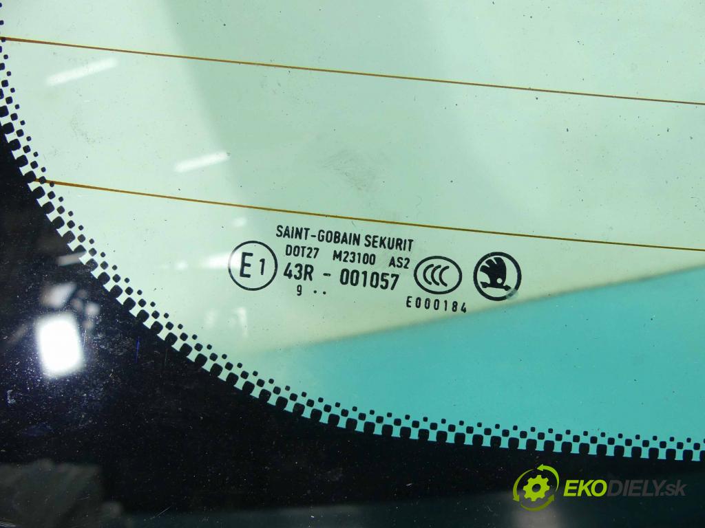 Skoda Superb II 2008-2015 2.0 tdi 170 hp automatic 125 kW 1968 cm3 4- sklo zadní  (Okna zadní)