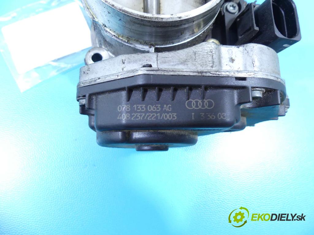 Audi A6 C5 1997-2004 2.4 V6 165 HP manual 121 kW 2393 cm3 4- klapka 078133063AG (Škrtiace klapky)