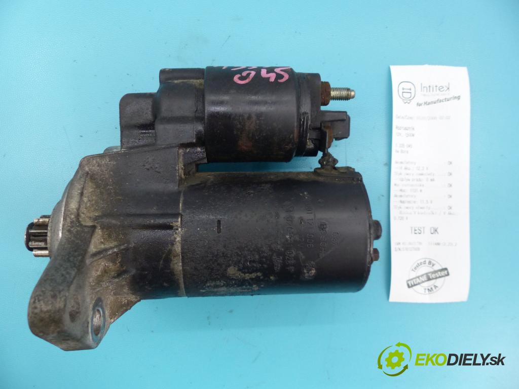 Vw Bora 1.6 16v 105 HP manual 77 kW 1598 cm3 4- štartér 0001121006 (Štartéry)