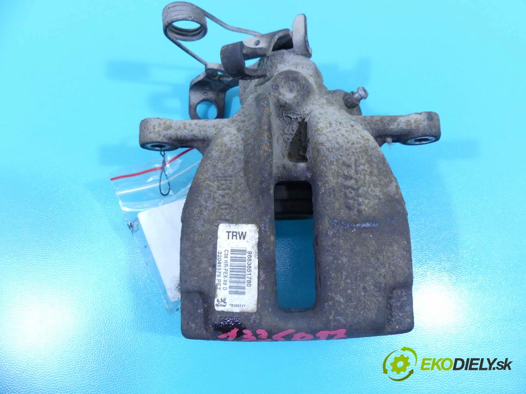 Citroen C6 2005-2012 2.7 hdi 204 HP automatic 150 kW 2720 cm3 4- brzdič zadné pravý 9683651780 (Ostatné)
