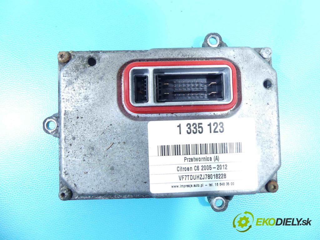 Citroen C6 2005-2012 2.7 hdi 204 HP automatic 150 kW 2720 cm3 4- střídač: xenon 1307329100 (Riadiace jednotky xenónu)