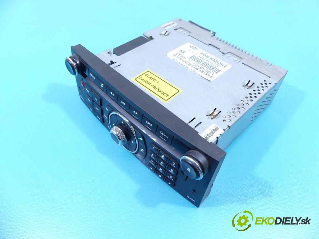 Citroen C6 2005-2012 2.7 hdi 204 HP automatic 150 kW 2720 cm3 4- Radio originál 96650986ZD