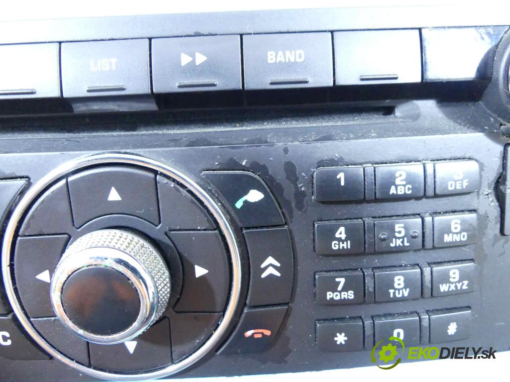 Citroen C6 2005-2012 2.7 hdi 204 HP automatic 150 kW 2720 cm3 4- Radio originál 96650986ZD