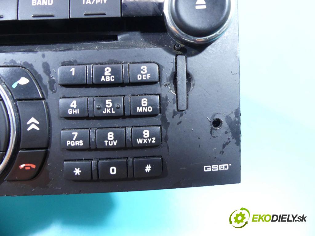 Citroen C6 2005-2012 2.7 hdi 204 HP automatic 150 kW 2720 cm3 4- Radio originál 96650986ZD