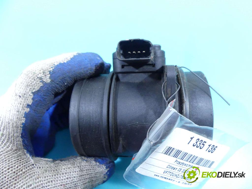 Citroen C6 2005-2012 2.7 hdi 204 HP automatic 150 kW 2720 cm3 4- průtokoměr: 9645948780 (Váhy vzduchu)