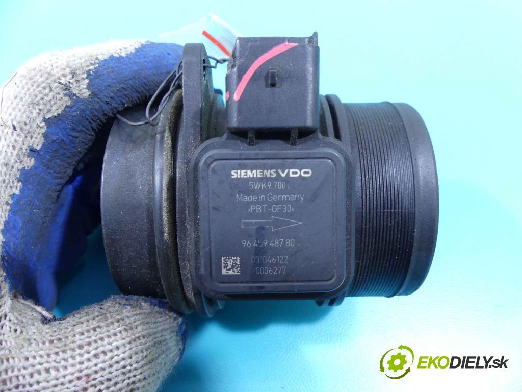 Citroen C6 2005-2012 2.7 hdi 204 HP automatic 150 kW 2720 cm3 4- průtokoměr: 9645948780 (Váhy vzduchu)