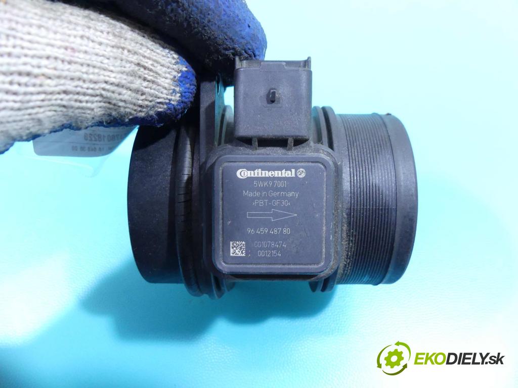 Citroen C6 2005-2012 2.7 hdi 204 HP automatic 150 kW 2720 cm3 4- průtokoměr: 5WK97001 (Váhy vzduchu)