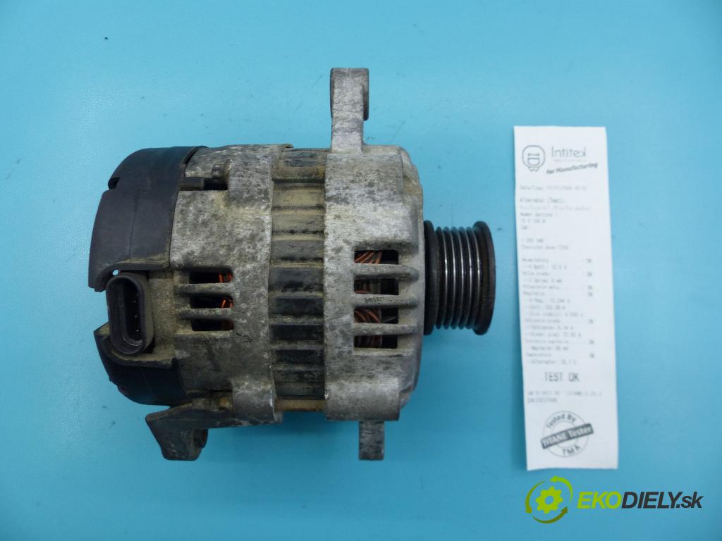 Chevrolet Aveo T200 2003-2008 1.4 16v 94 hp manual 69 kW 1399 cm3 5- Alternator  (Alternátory)