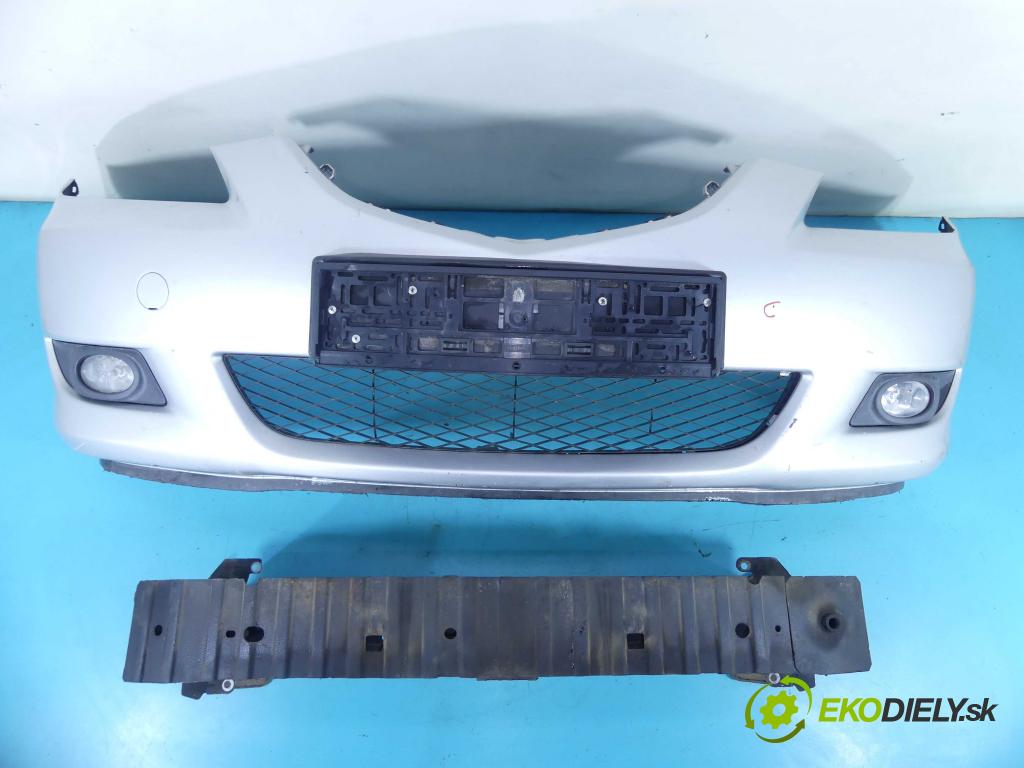 Mazda 3 I BK 2003-2009 1.6b 105 hp manual 77 kW 1598 cm3 4- nárazník přední  (Ostatné)