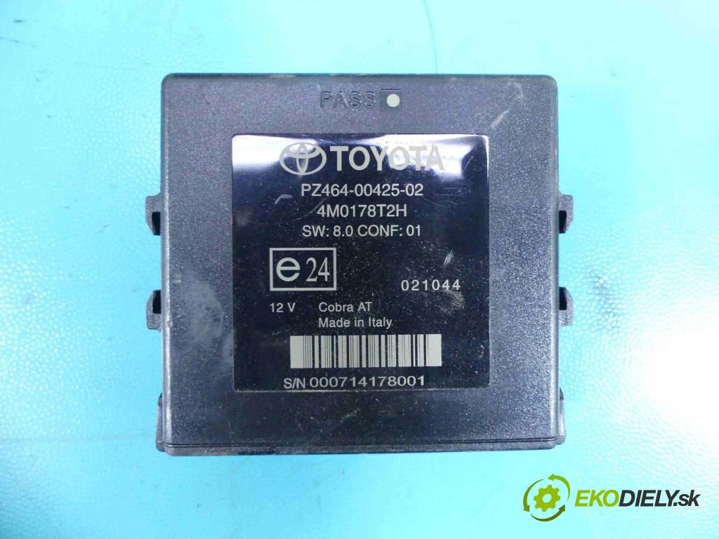 Toyota Auris I 2006-2013 2.0 D4D 126 HP manual 93 kW 1998 cm3 5- snímač parkovaní: PZ464-00425-02