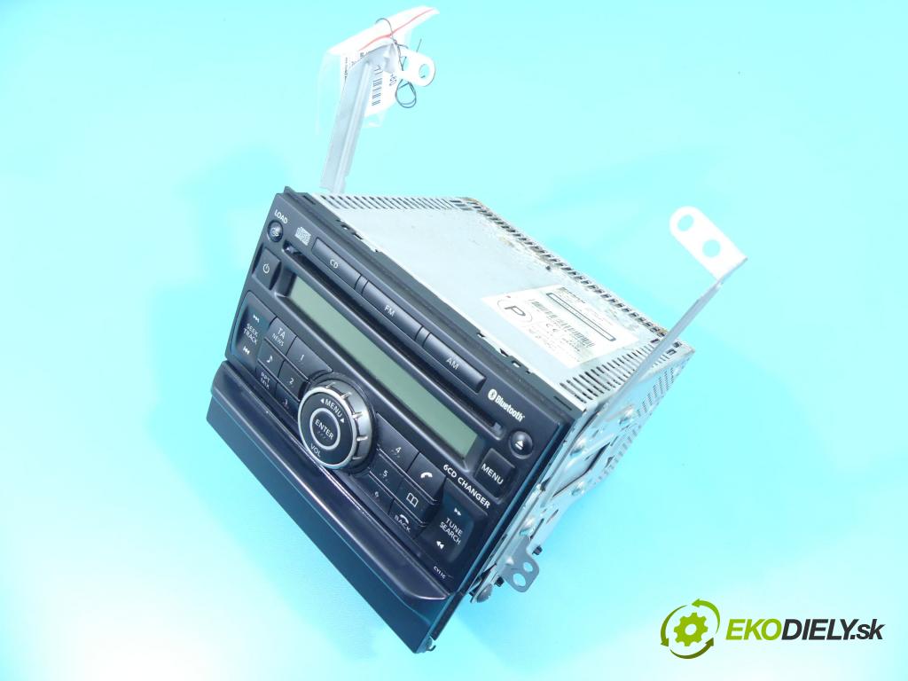 Nissan X-trail II T31 2008-2013 2.0 dci 150 hp manual 110 kW 1995 cm3 5- Radio továrna: 28185JH100