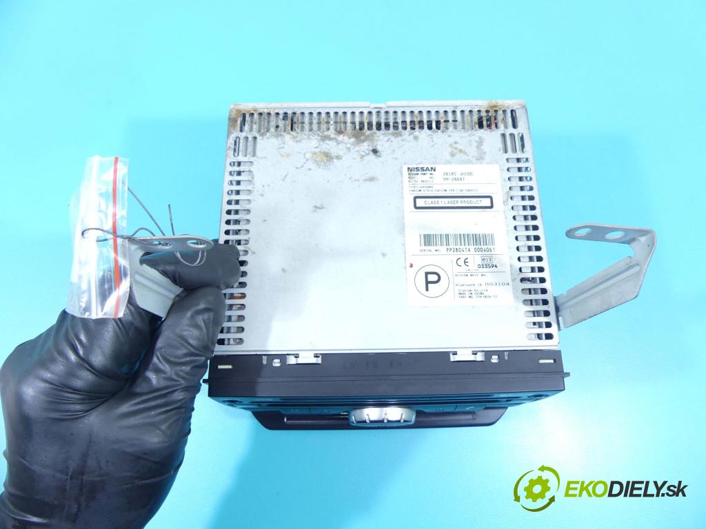Nissan X-trail II T31 2008-2013 2.0 dci 150 hp manual 110 kW 1995 cm3 5- Radio továrna: 28185JH100
