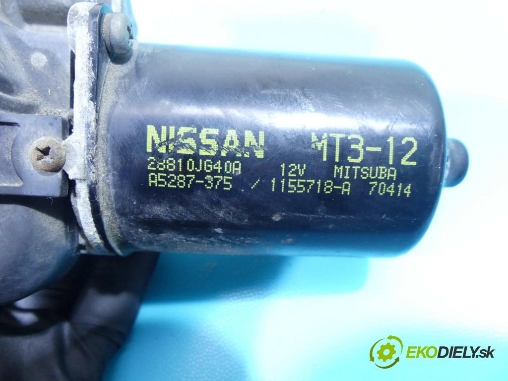 Nissan X-trail II T31 2008-2013 2.0 dci 150 hp manual 110 kW 1995 cm3 5- motor stěračů přední 28810JG40A