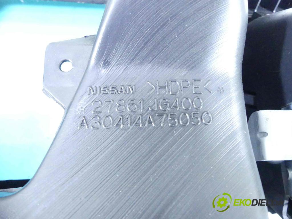 Nissan X-trail II T31 2008-2013 2.0 dci 150 HP manual 110 kW 1995 cm3 5- kokpit,pristrojová doska rozdeľovacia